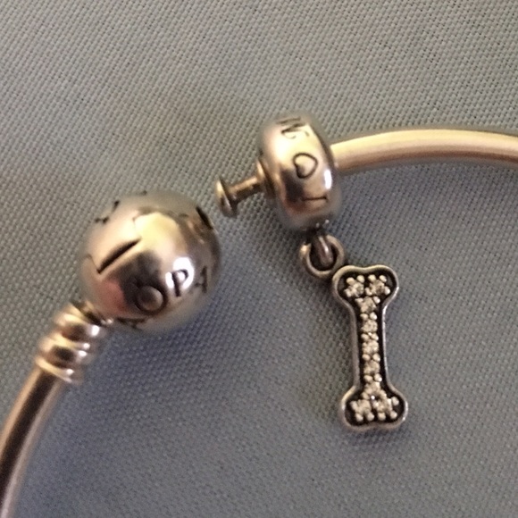 Pandora I love my dog charm