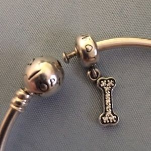 Pandora I love my dog charm