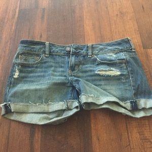 American eagle jean shorts