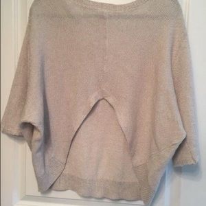Free People V cut In back Sweater size M