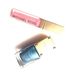 MK lipgloss and nail polish set 💅🏽💄