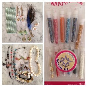 📿💍 Assorted Jewelry Bundle Lot + Free Beads