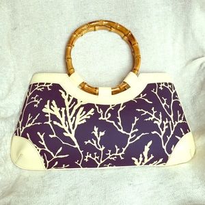 Rafe New York Tropical Clutch Hand Bag Baguette