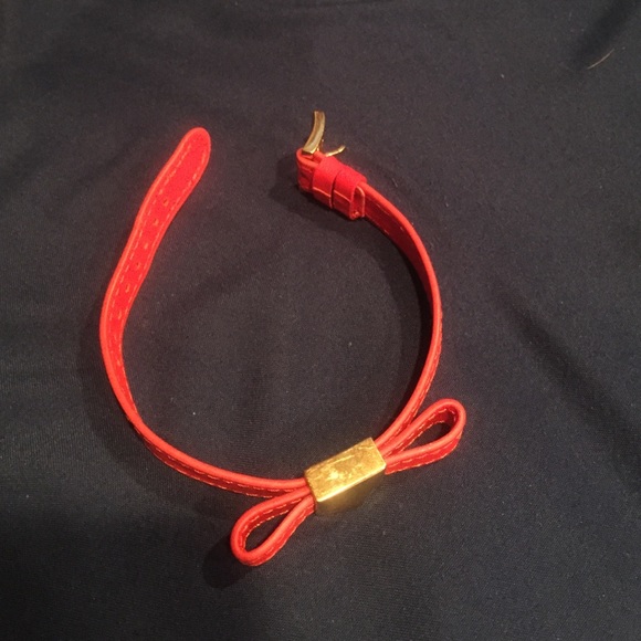 Kate Spade New York red bow bracelet - Picture 2 of 4