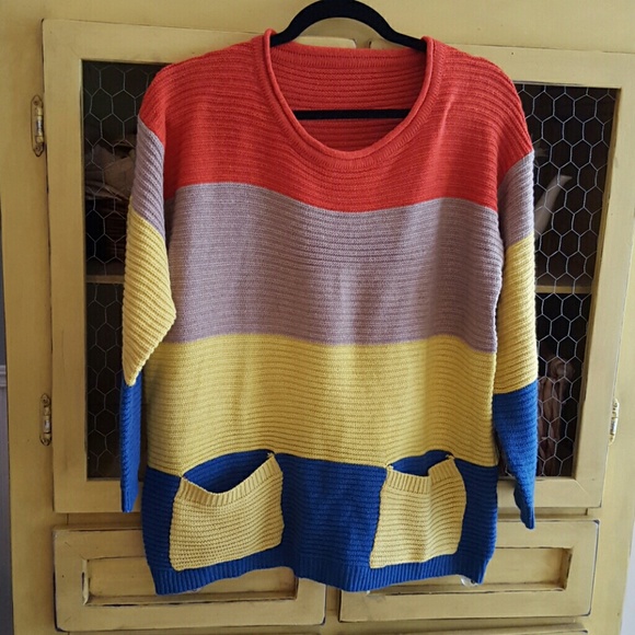 Color block sweater - Picture 1 of 2