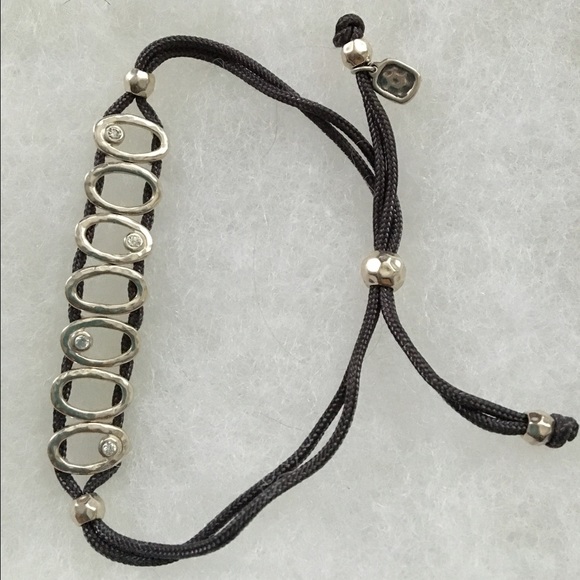Silpada Sterling 925 Silver Twisted Rope Bangle Bracelet  Silpada Sterling Silver Rope Bracelet