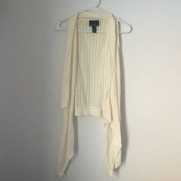 Knit cream cardigan