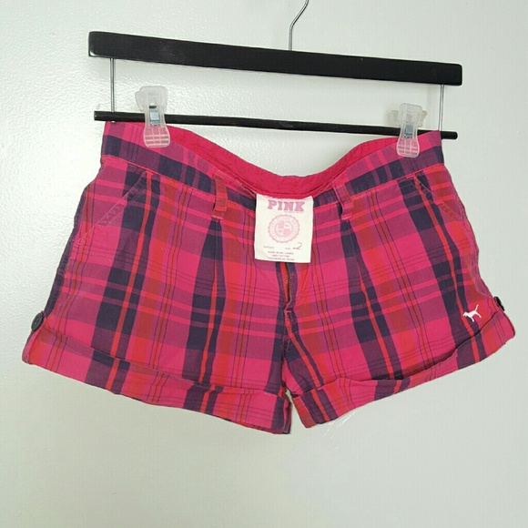 Victoria's Secret Pants - Victoria's Secret Plaid Shorts