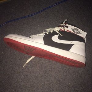 Jordan 1 High Tops with strap