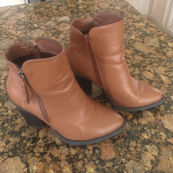 Brown Ankle Booties