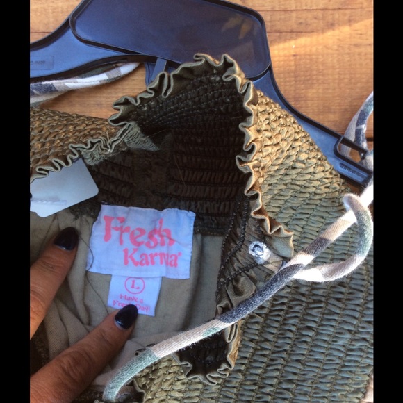 Fresh Karma size Large camp dress summer/spring - Picture 3 of 3