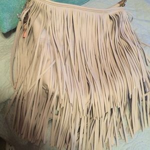 Fringe purse