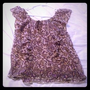 Flowing, beautiful blouse.