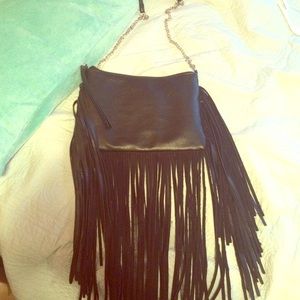 Fringe Crossbody