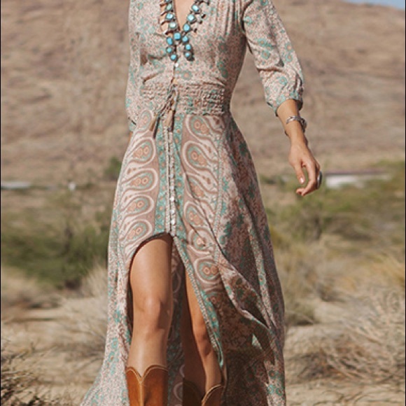 Only 1 Left!!! Tribal chiffon maxi dress!