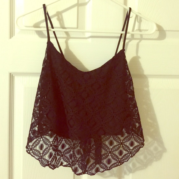 Adorable Crocheted Crop Top