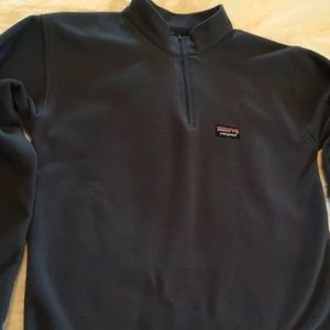 Vintage quarter zip Patagonia navy fleece