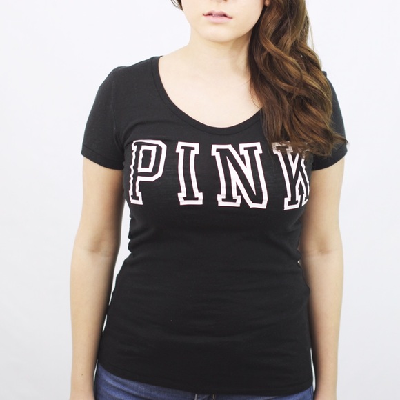 PINK Victoria's Secret Tops - PINK Victoria's Secret Graphic Tee