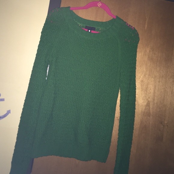 Green sweater