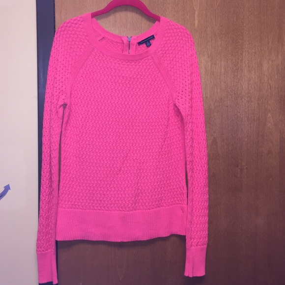 Pink sweater