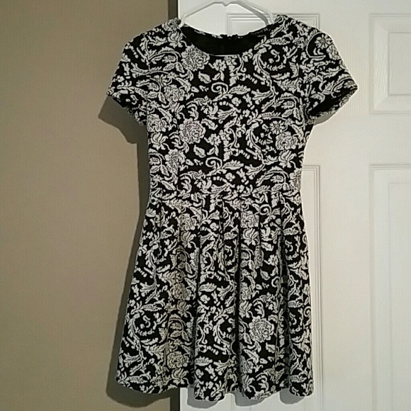Paisley print dress