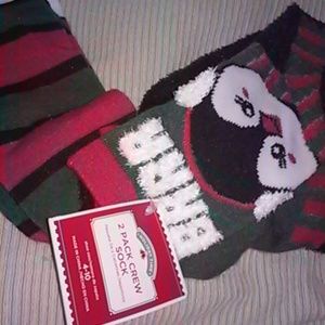 Sold!!!  Pigeon crew socks size 4-10, 2-pairs