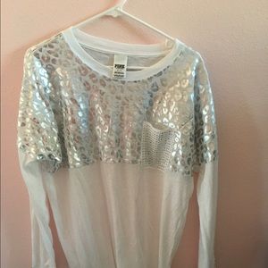 ✨VS Pink Varsity Top✨