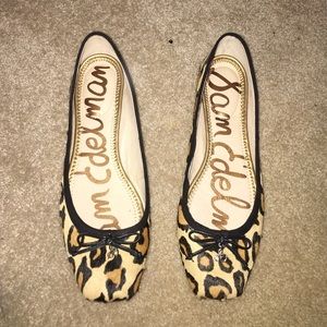 Cheetah print Sam Edelman flats