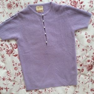 Vintage Wool-Angora Blend Sweater