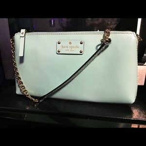 Kate Spade Teal Blue Small Shoulder Bag