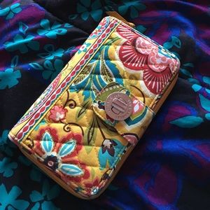 Vera Bradley Turn Lock Wallet