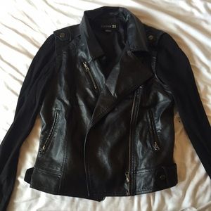 Faux Leather Jacket