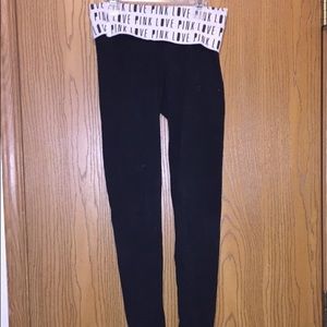 PINK LEGGINGS!