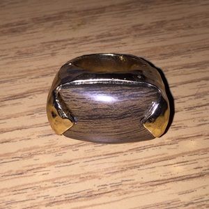 Kenneth Jay Lane Wood Ring