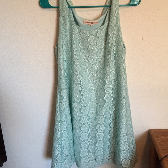Altar'd State Light Blue Dress