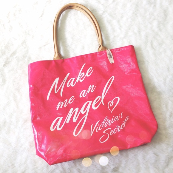 PINK Victoria's Secret Handbags - Victoria's Secret Hot Pink Limited Edition Tote