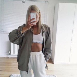 Calvin Klein White Sports Bra SMALL