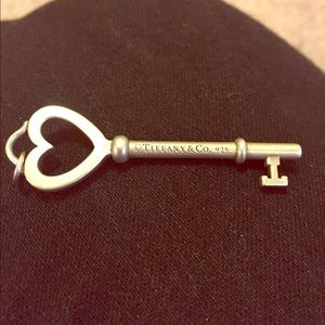 Tiffany & Co Heart Key Pendant
