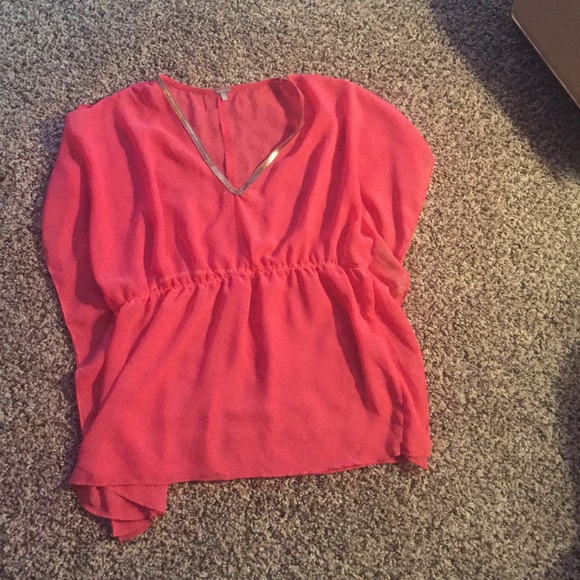 NWOT Sheer top sz L