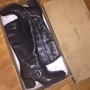 Børn Black Leather Boots