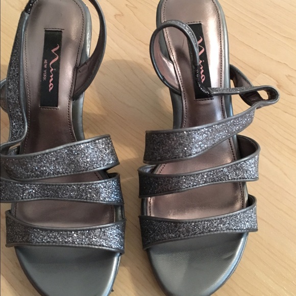 Nina glitter heels