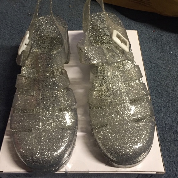 Pandora Glitter Jelly Sandals
