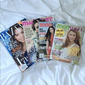 Miley Cyrus magazine covers