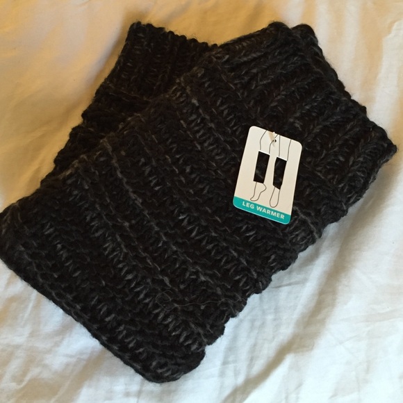 Knit leg warmers