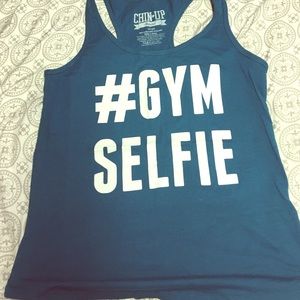 Chin up Workout tank