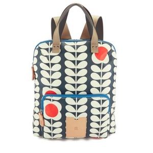 ORLA KIELY LAMINATED FLOWER STEM PRINT BACKPACK