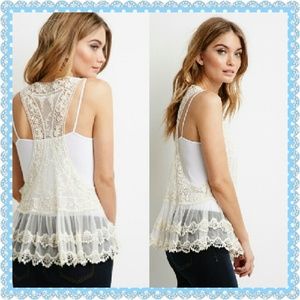 Hold for Nina]×××× Stella Victorian crochet vest