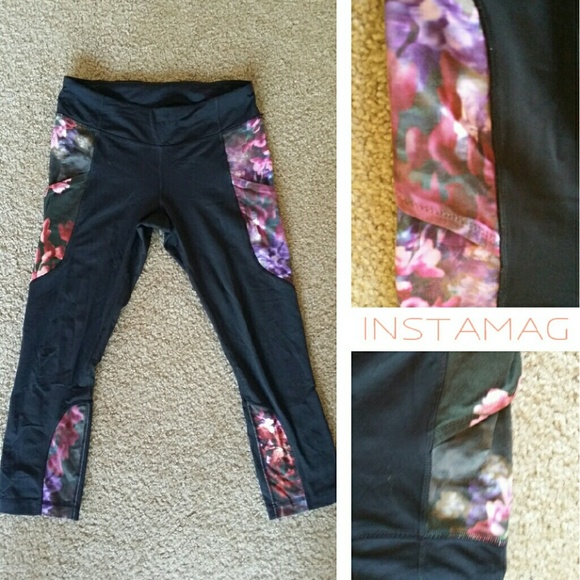 Lululemon cropped running pants