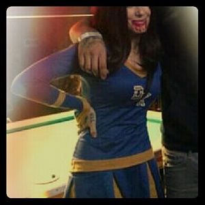 Jennifer's body cheerleader flag girl costume