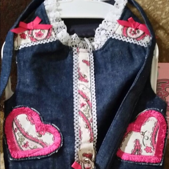 BNWT dog harness with matching leash - Picture 4 of 4